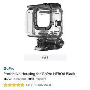 GO Pro Hero 8  Case - NEW , no box.